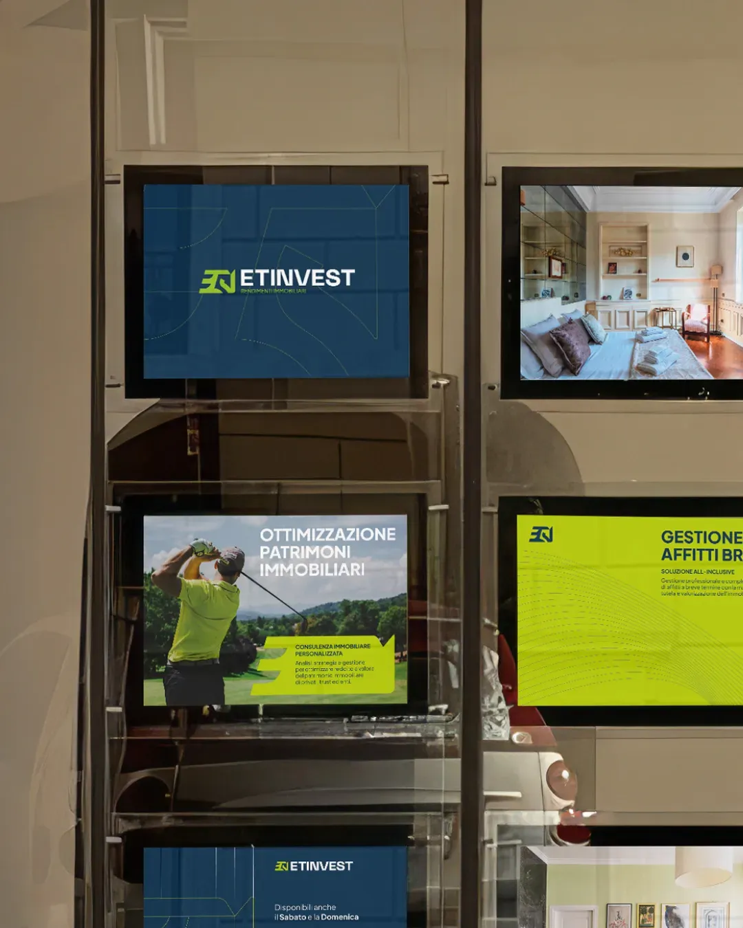 Etinvest - cartelli esterni