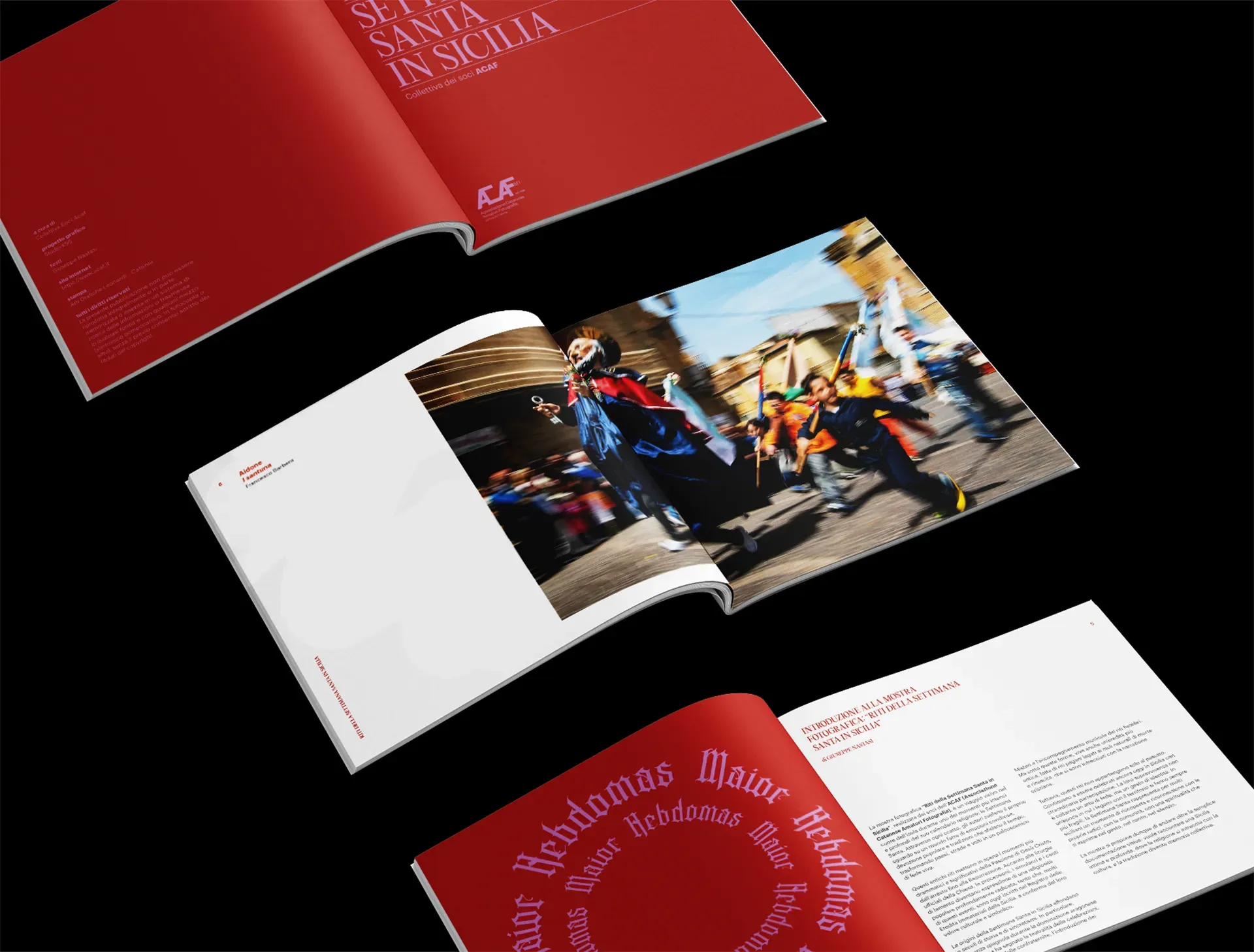 Catalogo mostra La settimana santa