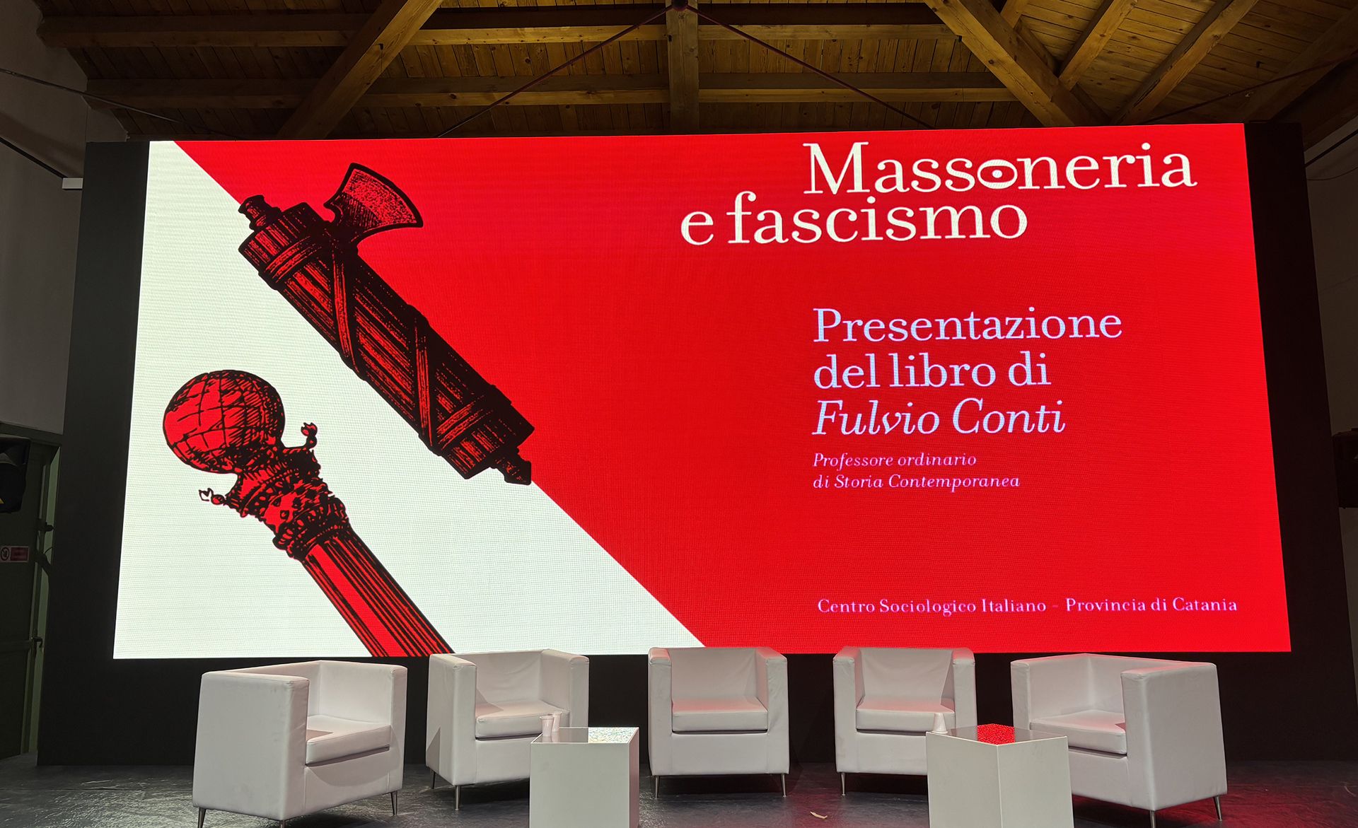 Massoneria e Fascismo graphic design