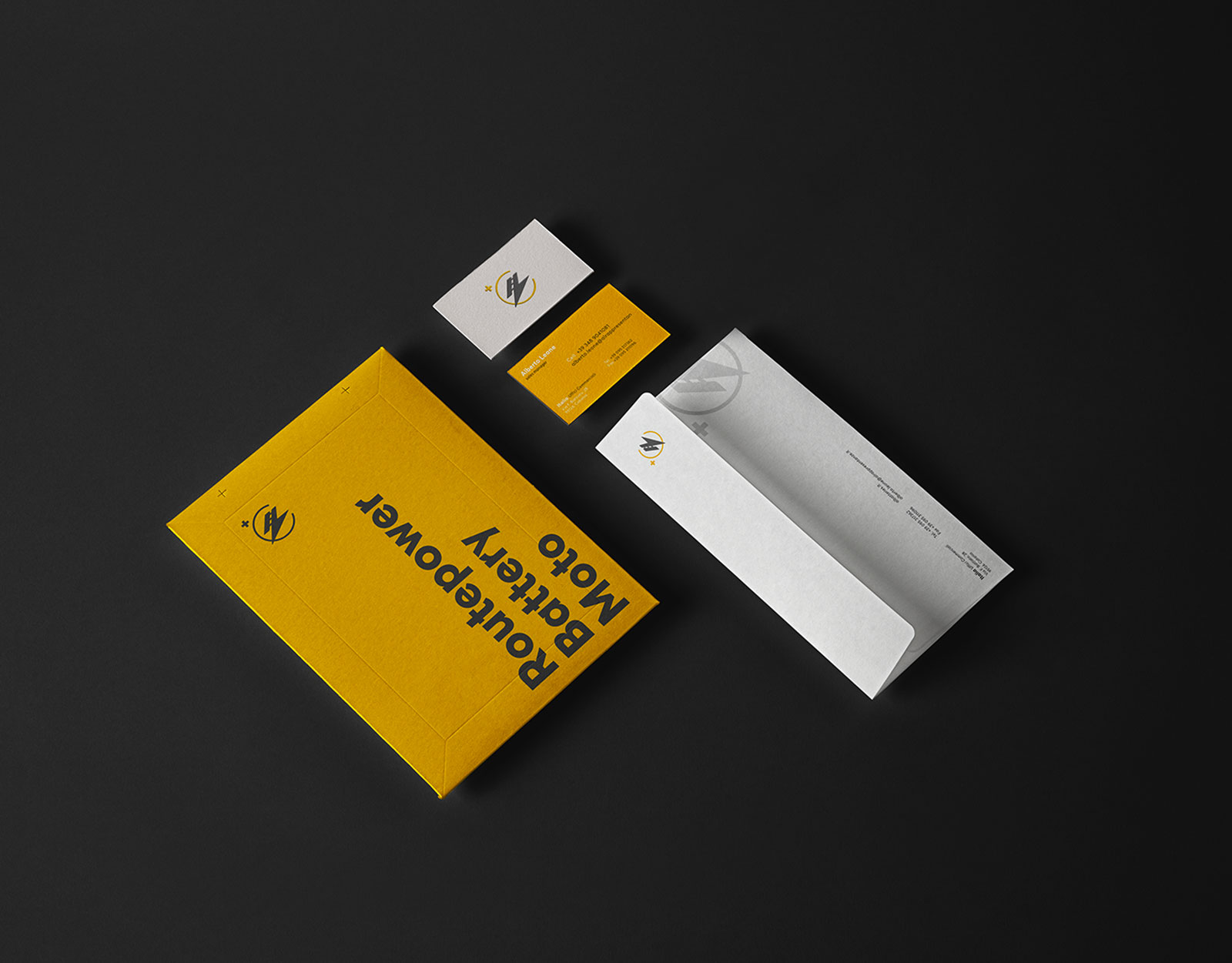 Routepower - Business Card, Stationary