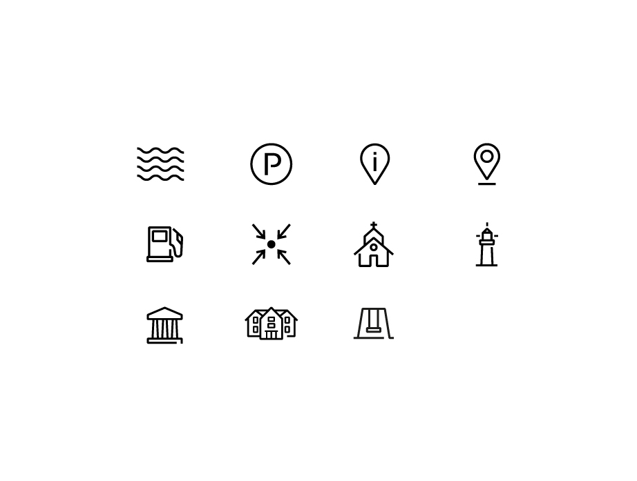 Stelvio Grotesk Icons - Place