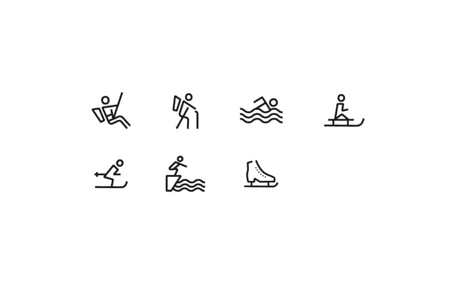 Stelvio Grotesk Icons - sport